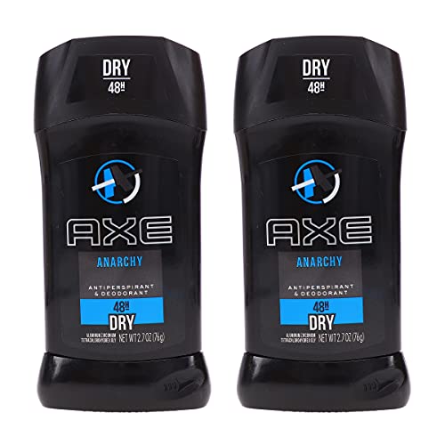AXE Invisible Solid AntiPerspirant Deodorant Anarchy 2.7 Oz, Sandalwood (Pack of 2)