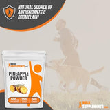 BulkSupplements.com Pineapple Powder - Pineapple Fruit Powder, for Flavoring & Smoothies - Unsweetened & Gluten Free, 500mg per Serving, 250g (8.8 oz) (Pack of 1)