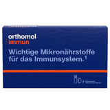 Orthomol Immun - micronutrients to support the immune system - with vitamin C, vitamin D and zinc - drinking ampoules/tablets, 7 daily portions