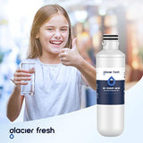 GLACIER FRESH LT1000PC Replacement Water Filter, Compatible with LT1000PC/PCS, LT1000PC, LT-1000PC, MDJ64844601, ADQ747935 ADQ74793504 Filter and LT120F ADQ73334008 Fresh Air (3+3)