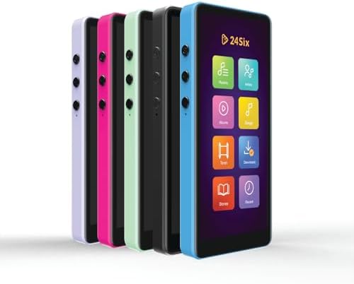 24Six Solo3 Mp3 Player - Jewish Music, Children's Stories and Torah Shiurim Powered by Chein (Music Intelligence) (Green)