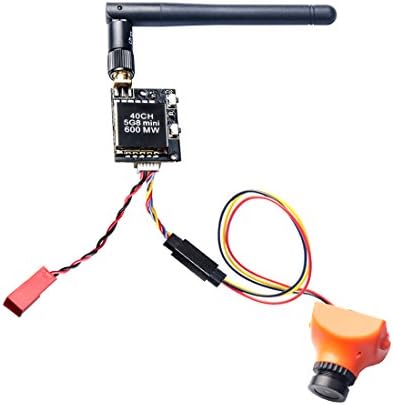 KC02 600mW FPV Transmitter with 600TVL 2.8MM 120 Degree High Picture Quality Sony CCD Camera for FPV Multicopter