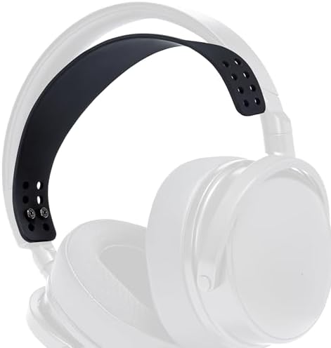 WC HeadbandZ Maxwell - Upgraded Silicone Headband for Audeze Maxwell by Wicked Cushions - Enhanced Flexibility, Comfort, and Style with Matching Earpad Designs| Black