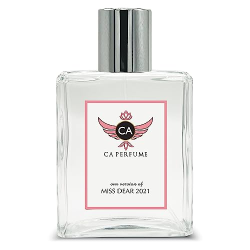 CA Perfume Impression of Miss Dear 2021 For Women Replica Fragrance Dupes Eau de Parfum Spray Bottle 3.4 Fl Oz/100ml-X1