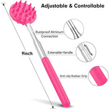 TUKUOS Telescoping Back Scratcher with 3Pcs Detachable Scratching Heads, Back Scratcher Extendable, Bear Claw/Rake Scratcher for Aggressive/Moderate Scratching, Fathers Day Dad Gifts for Men