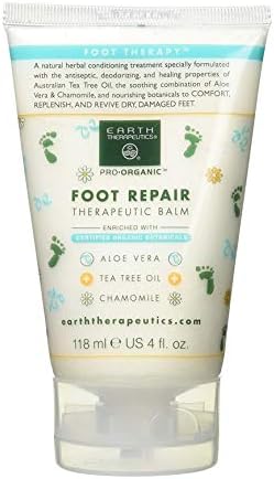 EARTH THERAPEUTICS, FOOT REPAIR BALM 4 OZ EA 16