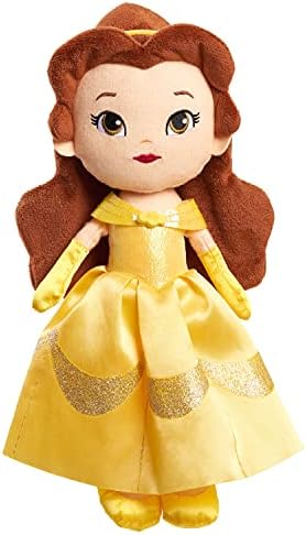 Disney Princess So Sweet 12-Inch Plush Belle in Yellow Dress, Beauty and the Beast, Kids Toys for Ages 3 Up by Just Play