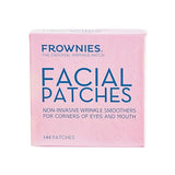 Frownies Facial Patches for Wrinkles on the Corner of Eyes & Mouth - Hypoallergenic Anti-Wrinkle Face Tape - Wrinkle Patch to Smooth & Soften Crow’s Feet & Smile Lines - For Overnight Use, 144 Patches