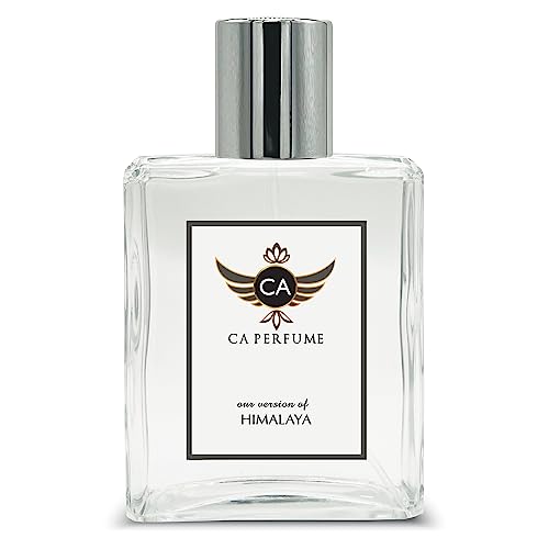 CA Perfume Impression of Himalaya For Men Replica Fragrance Dupes Eau de Parfum Spray Bottle 3.4 Fl Oz/100ml-X1