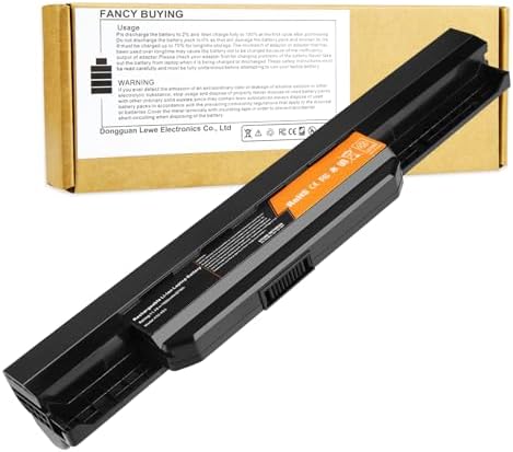 Fancy Buying 87Wh/7800mAh Laptop Battery Replacement for Asus K53 K53E X54C X53S X53 K53S X53E A32-K53 A41-K53 - High Performance 9 Cells