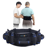 Leetye Mei Gait Belts Transfer Gait Belt for Seniors with 7 Handles, Gate Belt for Elderly Lift Belts with Quick Release Buckle Anti-Slip Function Prevents Patient from Shifting More Effectively