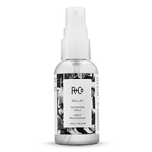 R+Co Dallas Hair Thickening Spray | Volumizing & Texturizing Spray for All Lengths | Adds Volume, Body & Shine | Perfect for Blowouts, Curling Irons & Roller Sets