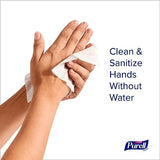 PURELL Cottony Soft Hand Sanitizing Wipes, Clean Scent, 24 Individually Wrapped Wipes (Pack of 4 Boxes) – 9029-04-CMR