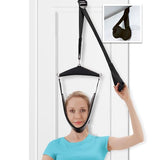 Cervical Neck Traction Device Over-The-Door,Portable Neck Stretcher,Effective Home Physical Therapy for Neck Pain Relief