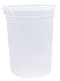 Reditainer Extreme Freeze Deli Food Containers with Lids, 32-Ounce, 24-Pack