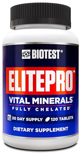 Biotest Elitepro Zinc Magnesium Selenium Chromium Glycinate (30 Day Supply) 120 Tablets