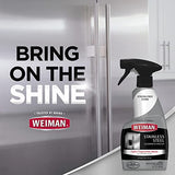 Weiman Stainless Steel Cleaner Kit - Removes Fingerprints, Residue, Water Marks, and Grease