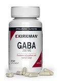 Kirkman - GABA 250 mg - 150 Capsules - Supports Relaxation - Promotes Restful Sleep - Hypoallergenic