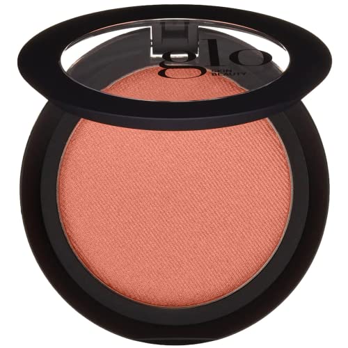 Glo Skin Beauty Blush (Sandalwood) - Pressed Powder Blush for Cheeks, High Pigment Mineral Face Makeup Creates a Natural, Healthy Glow