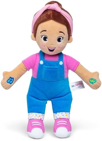 Ms. Rachel Official Speak & Sing Doll, 16” Tall Interactive Toy with 4 Songs & 16+ Phrases, Toddler Toys for Girls & Boys Ages 6 Months to 3+ Years