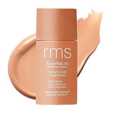 RMS Beauty SuperNatural Radiance Serum SPF 30 Sunscreen - Tinted Sunscreen Serum, Glowy Skin Tint with SPF, Mineral Tinted Sunscreen with Zinc Oxide