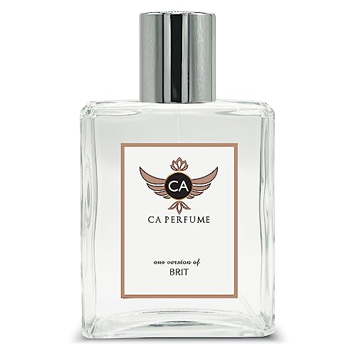 CA Perfume Impression of Brit For Women Replica Fragrance Dupes Eau de Parfum Spray Bottle 3.4 Fl Oz/100ml-X1