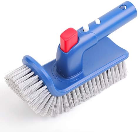 Sepetrel Pool Brush Head for Cleaning Pool Walls,Steps & Corners,Rotatable Hand Scrub Brushes,for Inground/Above Ground Swimming Pool,Spa, Bathroom, Hot Tub, Kitchen