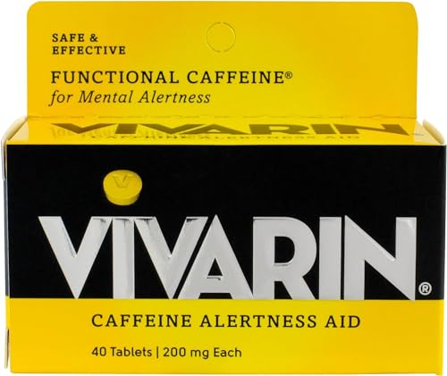 Vivarin Caffeine Alertness Aid, Tablets 40 ea (Pack of 6)