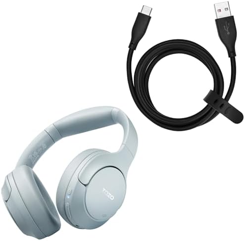 TOZO HT2 Hybrid Active Noise Cancelling Headphones USB-C to USB-A Charging Cable HT2