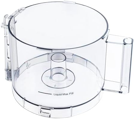Cuisinart DLC-865AGTXT1 Replacement Tritan Work Bowl Fits Models DFP-11, DLC-8S, DLC-8SY, & DLC-8SBCYP1 Only OEM Compatible with Cover DLC-877BGTXT1