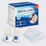 Tooth Repair Kit, Temporary Tooth Filling for Broken Chipped Teeth, Crown Fillings & Bridges, Missing Teeth 4 PCS