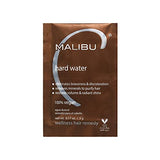 Malibu C Hard Water Wellness Hair Remedy (1 Packet) - Removes Hard Water Deposits & Impurities from Hair - Contains Vitamin C Complex for Hair Shine + Vibrancy