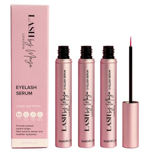 Lash by Maya Serum - Lash by Maya Eyelash Serum London (3 Pack)
