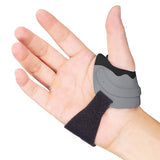 Velpeau CMC Joint Thumb Arthritis Support Brace - Soft & Hard Plastic Compose - with Thumb Compression Sleeve, Stabilizes Thumb CMC Joint Without Limiting Hand Function (Black, Left - Medium)