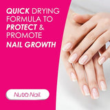 Nutra Nail Triple Power Gel Treatment – Instant 3-in-1 Protective, Nourishing & Strengthening Lacquer for Weak Nails