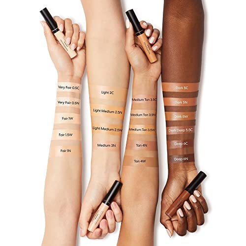 bareMinerals Original Liquid Mineral Concealer, Brightening Dark Circle Eye Concealer, Reduces Look of Fine Lines, Buildable Coverage, Vegan