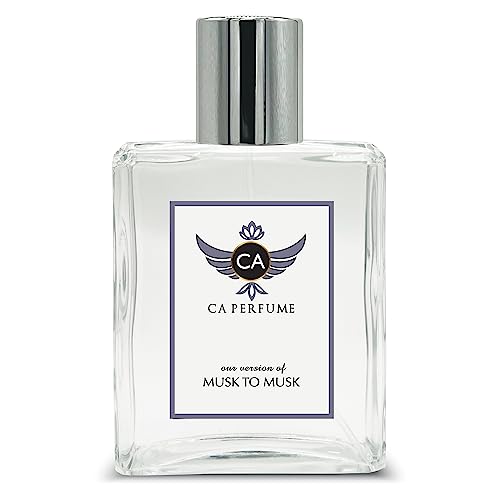CA Perfume Impression of Musk To Musk For Women & Men Replica Fragrance Dupes Eau de Parfum Spray Bottle 3.4 Fl Oz/100ml-X1