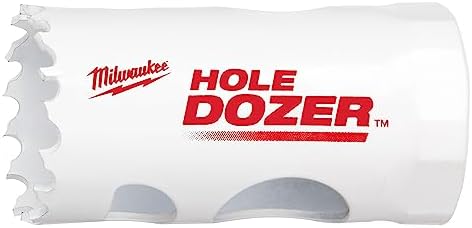 Hole Dozer Hole Saw, Bi-Metal, 1-1/8 In