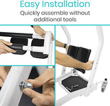 Vive Sit to Stand Lift & Transfer Sling - Elderly Stand Assist Transport Unit Wheelchair Device for Home Care Use, Disability Aid Product for Adults (Sit to Stand Lift + Transfer Sling)