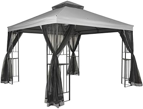Garden Winds Replacement Canopy for Mainstays 2020 Easy Assembly Gazebo - Riplock 350