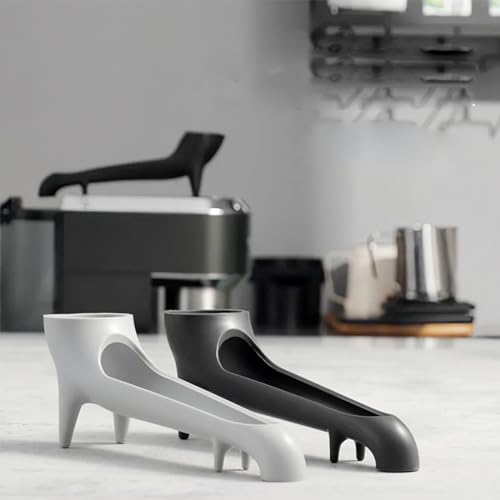 Coffee Machine Water Tank Access Funnel, Food Funnel Large Funnel,Water Tank Funnel for Breville Espresso Machine, for Coffee Machines with Water Tank on The Back Food Grade Silicone Funnel（Dark Grey）