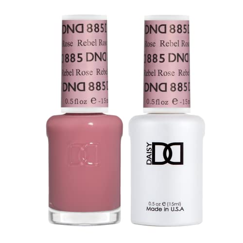 DND Gel Polish Set, Sheer Collection, UV/LED GelPolish and Air Dry Nail Lacquer, Matching Chip-Free Polish Duo, 0.5 Fl Oz Each