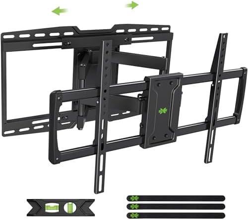 USX MOUNT UL Listed Full Motion Sliding TV Wall Mount for 32-90" TV, Articulating TV Mount Holds up to 150lbs, TV Centering Swivel Rotate Extend Tilt TV Bracket, Max VESA 600x400mm, 16" 18" 24" Studs