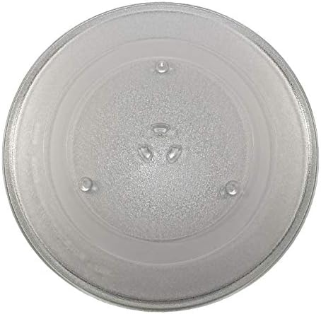 HQRP 14-1/8 inch Glass Turntable Tray Compatible with Maytag Whirlpool, Works with KitchenAid, Jenn-Air, Amana Microwave Oven Cooking Plate 360mm 14.125"