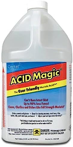 INTERNATIONAL, 1-Gallon USA/128-1 Muriatic Replacement Acid, 128 Fl Oz