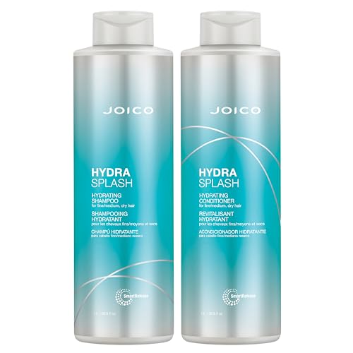 Joico HydraSplash Hydrating Shampoo & Conditioner Set, Preserve Natural Moisture, for Fine / Medium / Dry Hair