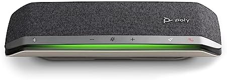 Poly Sync 40 Smart Speakerphone (Plantronics) - Flexible Workspaces - Connect to PC/Mac via USB-A or USB-C and Smartphones via Bluetooth - Works with Teams, Zoom – Amazon Exclusive