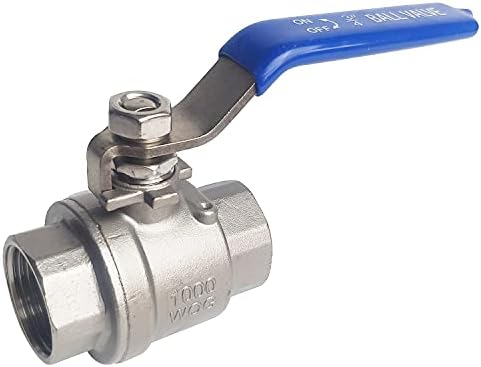 3/4"" Female Ball Valve NPT Thread 316 Stainless Steel Full Port Ball Valve WOG1000