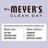 Mrs. Meyer's Clean Day Scented Soy Aromatherapy Candle, 35 Hour Burn Time, Made with Soy Wax, Lavender, 7.2 oz- Pack of 2