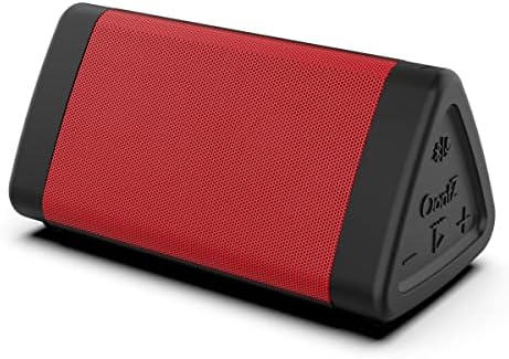 Cambridge Soundworks OontZ Angle 3 Bluetooth Speaker, Portable Wireless Speaker, 10 Watts, up to 100 unobstructed feet Bluetooth Range, IPX5 Waterproof, Crystal Clear Sound, Red